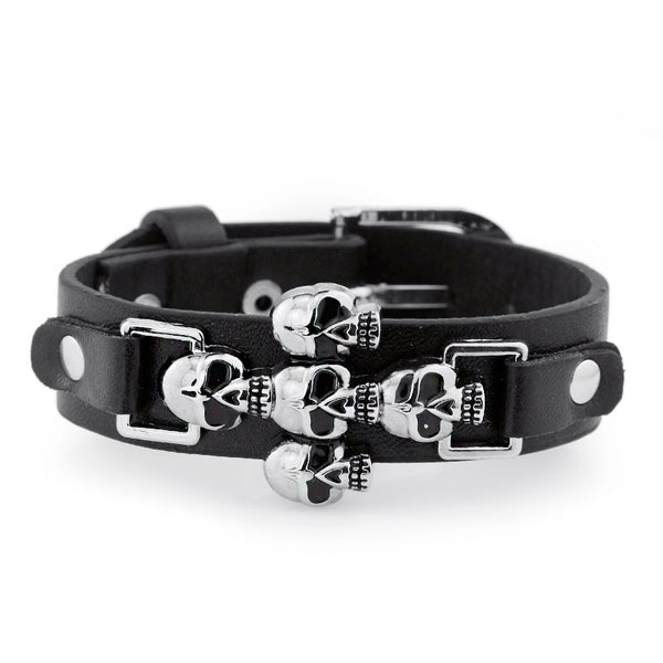 Skull Gothic Rock Bracelet
