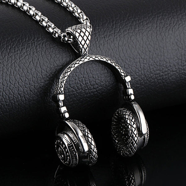 Cool Music Headphone Necklaces