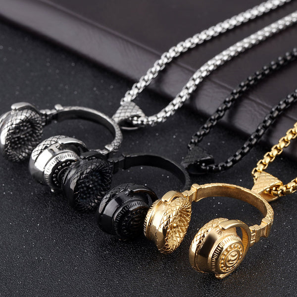 Cool Music Headphone Necklaces