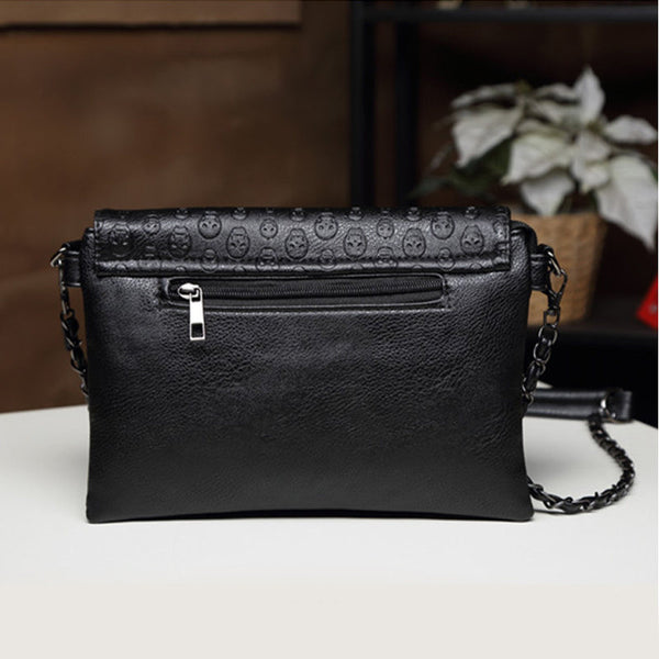 Rock Skull Cross Body Bag