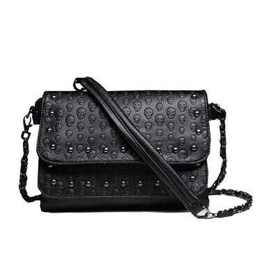 Rock Skull Cross Body Bag
