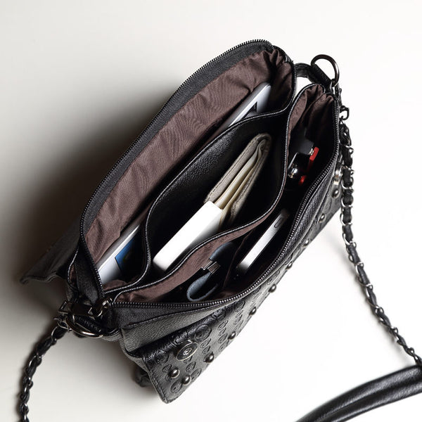 Rock Skull Cross Body Bag