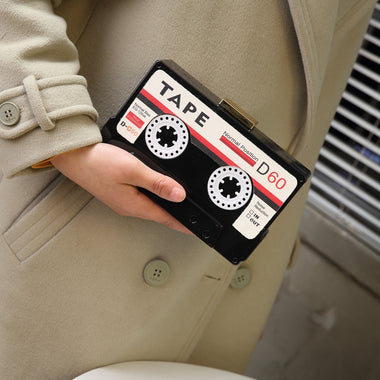 Tape Shape Vintage Clutch