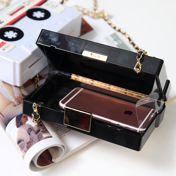 Tape Shape Vintage Clutch