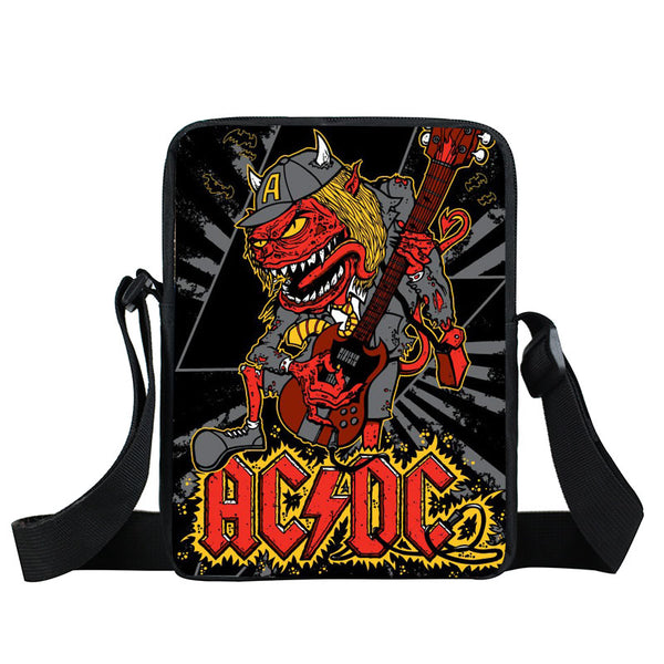 Punk Rock Mini Messenger Bag