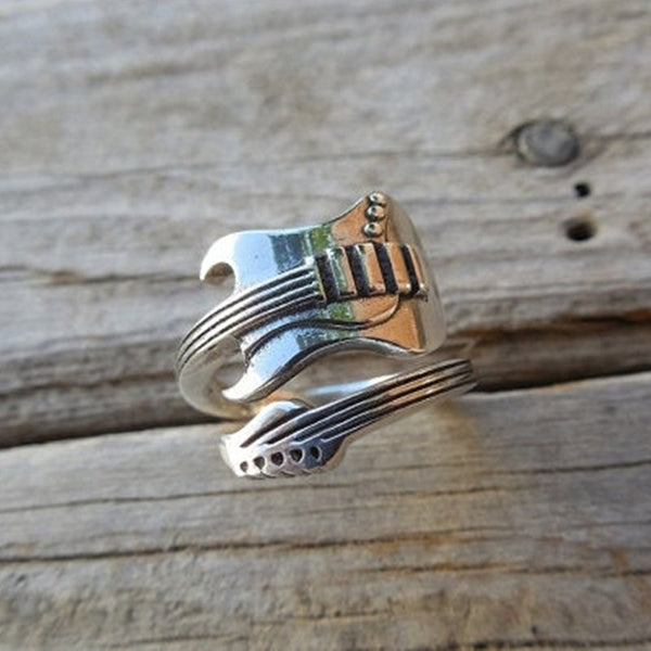 Rock Guitar Fashion Ring