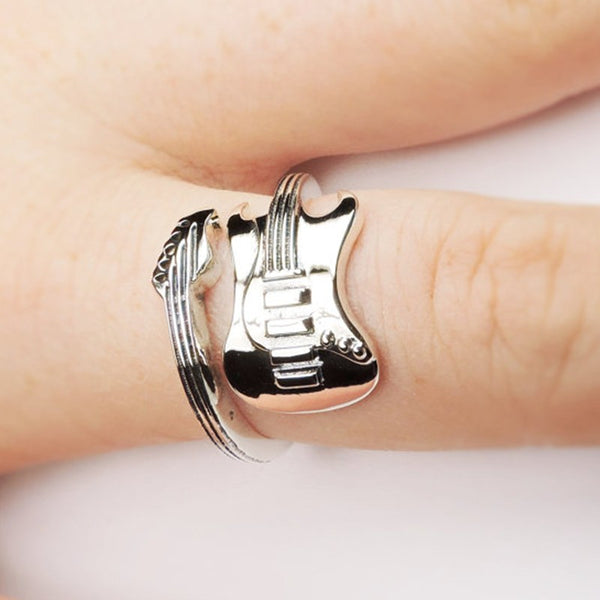Rock Guitar Fashion Ring