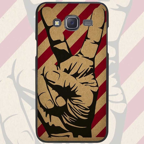 Rock Hand Gesture Phone Case