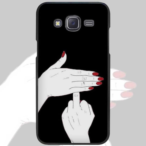 Rock Hand Gesture Phone Case