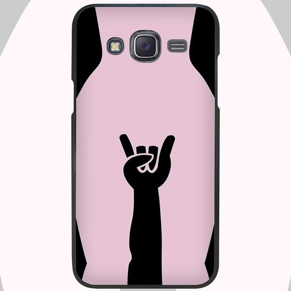 Rock Hand Gesture Phone Case