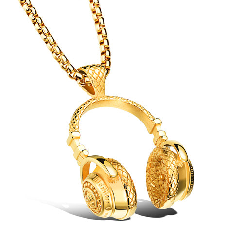 Cool Music Headphone Necklaces