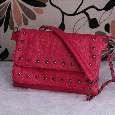 Rock Skull Cross Body Bag