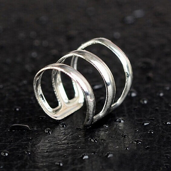 U Pattern Rock Ear Wrap Earring
