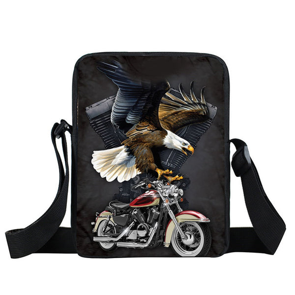 Punk Rock Mini Messenger Bag