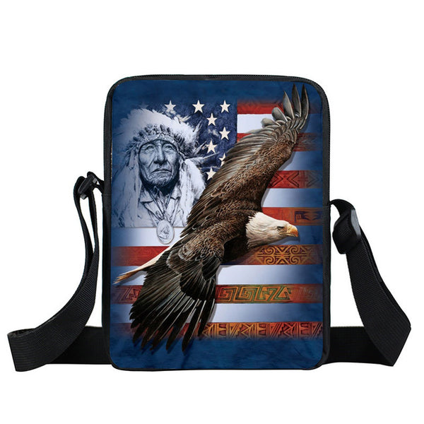 Punk Rock Mini Messenger Bag